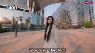 Pretty Girl Public Masturbation on Street & Cafe - 1080p Ful