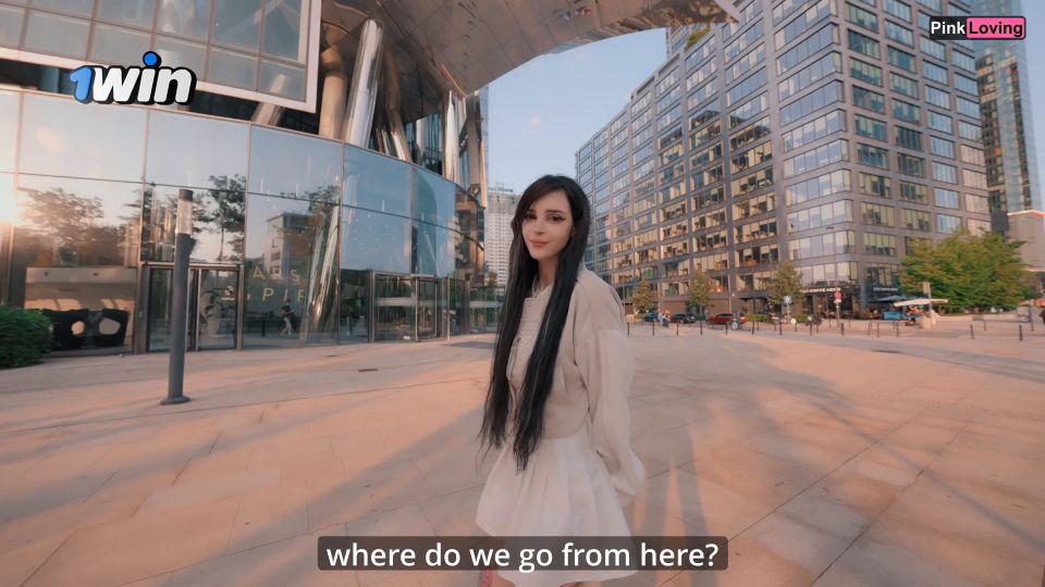 Pretty Girl Public Masturbation on Street & Cafe - 1080p Ful