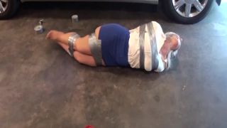 xxx clip 10 Sandra Silvers – Lesbian Mechanic Subdues & Binds & Gags Sexy MILF Customer, Scissoring Her on the Floor | forced lesbian | lesbian girls calf fetish-9