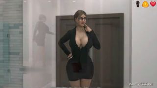Big Dick Big Boob Office Secretary - kimmytoons-3