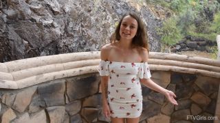  FTVGirls presents Lily in Horny When Wet - On A Rainy Day 1 - , teens on toys-1