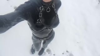 Bondage Life – Snow Day (Latex Edition) Rachel Greyhound 1/17/2022*-2