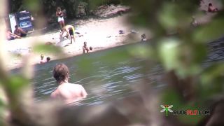 VOYEUR-Brasilian Nude Beach Couple  2-6