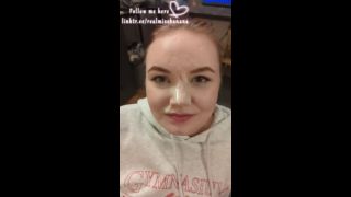 Miss Banana - Blowjob Facial Compilation - Slutty girlfriend sucks big cock and get huge cumshots on her face-0