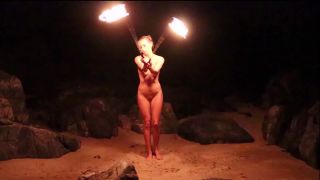 free video 2 Mistress Alana - Nude Fire Dancing, mean girls femdom on fetish porn -1