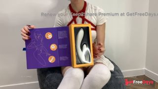 [GetFreeDays.com] Schoolgirl unboxing new vibrator and try it until orgasm  Porn Leak March 2023-1