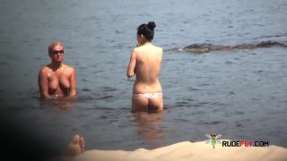 Group sex at nudist beach  2-3