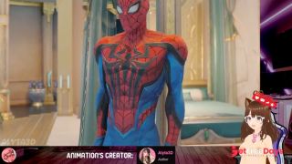 Invisible woman fuck Spiderman with his huge ass Marvel Alyta3D animation - Jazziuu-7