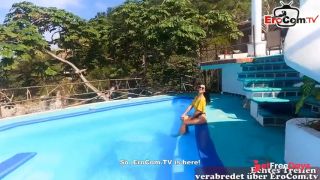 [GetFreeDays.com] German Tourists Having POV Outdoor Sex By The Pool Porn Clip May 2023-0