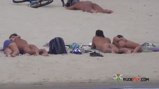 Voyeur at nude beach in spring time  2-7