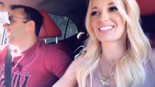 Charlotte Stokely - Car Blowjob-1