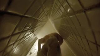 Busty girl fingering pussy in the shower. hidden cam-2