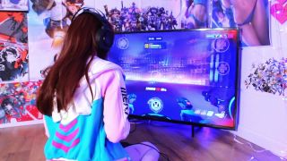 porn clip 37 KorpseKitten in Gamer Dva Plays With Fuck Machine,  on teen -0