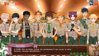 Game Friends Camp, Path 2, Episode 48  Kirans Introduction to Friends Russian voiceover-4