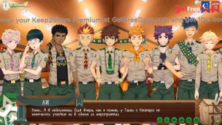 Game Friends Camp, Path 2, Episode 48  Kirans Introduction to Friends Russian voiceover-6