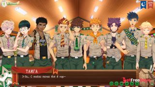 Game Friends Camp, Path 2, Episode 48  Kirans Introduction to Friends Russian voiceover-7