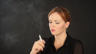 Custom Fetish - Amy smokes on black background - Fetish-2