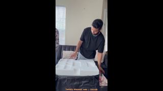 Huge Cumshot “Wait, I will make your fantasy come true" - First threesome with tantaly doll-1