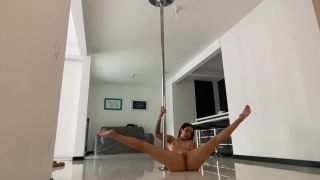 M@nyV1ds - AriaBaker - naked sexy dance on pole-8