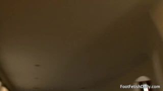 online video 1 foot fetish xnxx Lily LaBeau Behind the Scenes, lags on feet porn-5