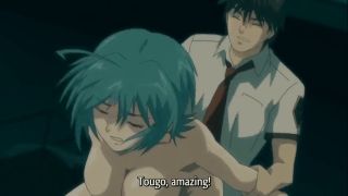 Hentai Big Boobed, Short Haired Beauty Loves Getting Her Hairy Pussy Fucked and Filled with Semen-8