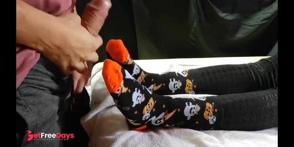 [GetFreeDays.com] Sockjob for Halloween Adult Video April 2023