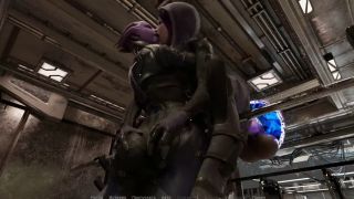 Fnaf tight ass girl gets impaled on big mutant cock 2k 3D-8