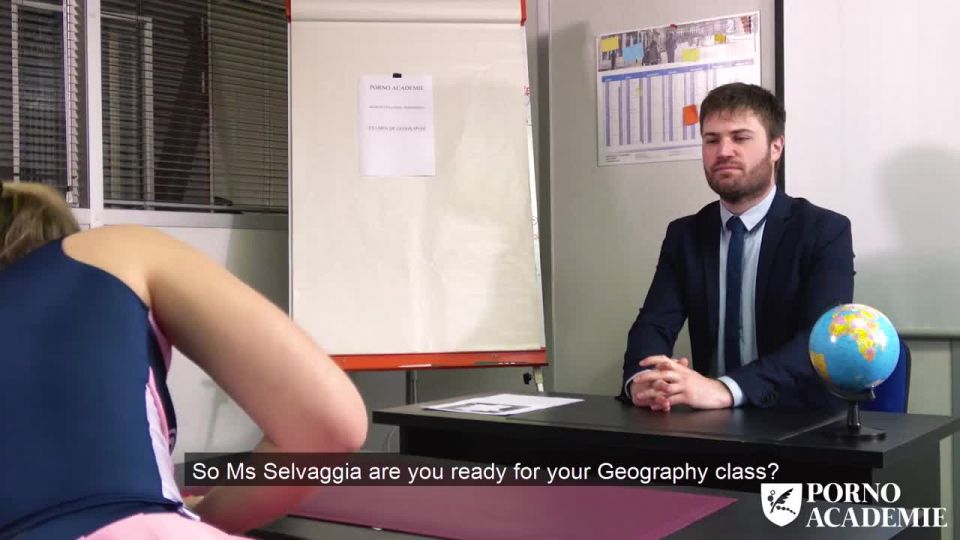 Selvaggia in Passing the anal exam 720p