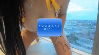 PHEmanuelly RaquelSEXY LATINA Public Masturbation ON Window With Anal Plug Cumming A Lot - 720p-8