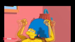 [GetFreeDays.com] Marge cheats on Homer with Carl The Simpsons 18 Adult Film May 2023-0