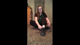 Freckled Feet25-10-2020 - Ever wondered what a baristas shoes socks sm-1