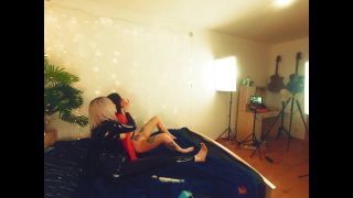 Hot Lesbian Games with Hitachi Magic Wand, Women Orgasm. ...-2