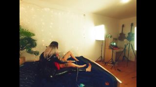 Hot Lesbian Games with Hitachi Magic Wand, Women Orgasm. ...-4