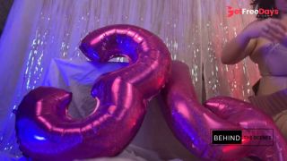 Behind the scenes for my birthday-3