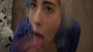 uniform fetish Latex Blowjob – 480p, blowjob on femdom porn-9