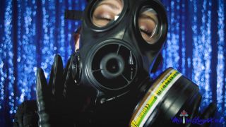 porn video 23 dirty panty fetish Mistress LucyXX – Gas Mask Leather Mistress, joi video on pov-4