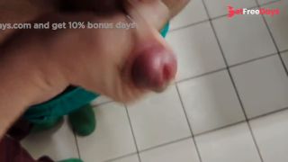 the coroner fuck the nurse on the autopsy table in the morgue and cum on her feet-2
