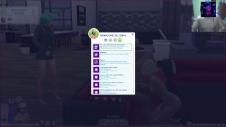 Juegos25Pluss - The Sims 4 – 2 Girls Threesome in Living Room (Modded 18  Gameplay)-8