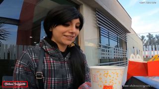 Famous Latina Youtuber Goes To McDonaldS And Ends Up With Sauce All Over Her  ITS VERY BIG, PUT 1080p-1