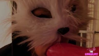 Cumslut Teases All The Cum From Her Pet Werewolf At The Gloryhole.-3