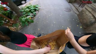 Public Double Handjob In The Fries Bag... IM JerkinIt A Whole New Way To Love McdonaldS 1080p-3