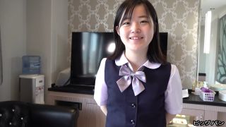 FC2PPV 4460555 【個人撮影】顔出し「えりか18歳」純粋無垢な制服美〇※に洗礼の超デカチン３P！大量顔射！！-0