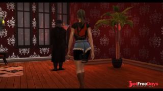 Jill Valentine x Claire Redfield x Ada Wong Resident hentai-5