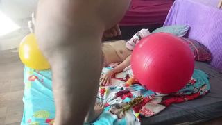Hermina - Real amateur couple, passionate sex in the bedroom. Erotic massage with oil on the body.-4