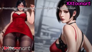 Ada Wong from Resident Evil. Huang uses her big tits to spy on you-7