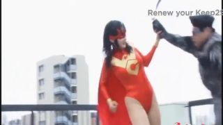 [Superheroine.Porn] GIGA - HFDD-02 Heroine Mask Surrender Megumi Haruka (遥めぐみ),Miharu Kai (甲斐ミハル)-1