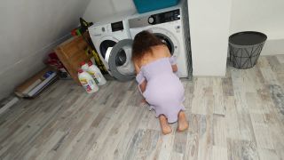 Venuset Vulcanus - STEPMOM GOT STUCK IN THE WASHING MACHINE! I CREAMPIED HER PUSSY! 1080P - Free sex-0