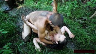 Devoutdevour Muddy Nature MILF Takes Intense Grinding On Pussy And Ass From Hairy Cock-0