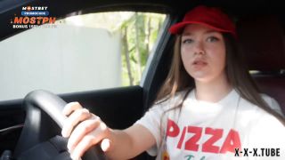  Deluxe Girl  Valeria Sladkih Fucked A Pizza Delivery Girl For Being Late Got A Tip With A Powerful Creampie In Her Pussy  Pale Skin-0