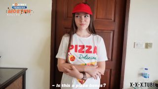  Deluxe Girl  Valeria Sladkih Fucked A Pizza Delivery Girl For Being Late Got A Tip With A Powerful Creampie In Her Pussy  Pale Skin-1